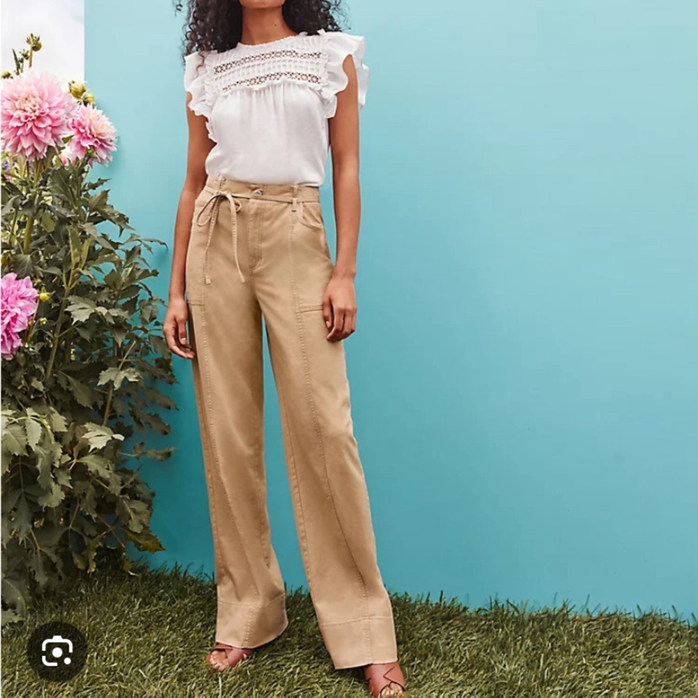 Loft brand size 4 stovepipe trousers
